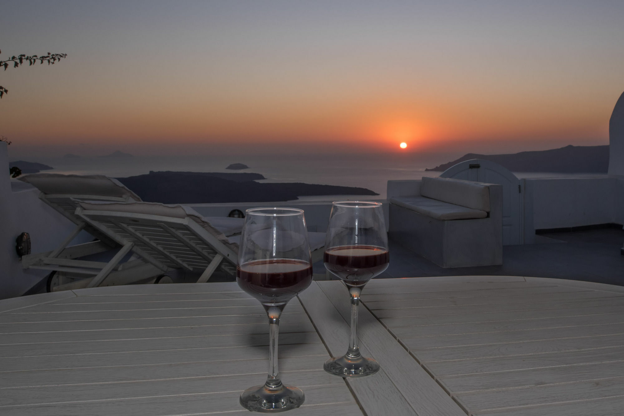 Vila Karpimo Horizon - Caldera View With Private Hot Tub Firostefani Exteriér fotografie