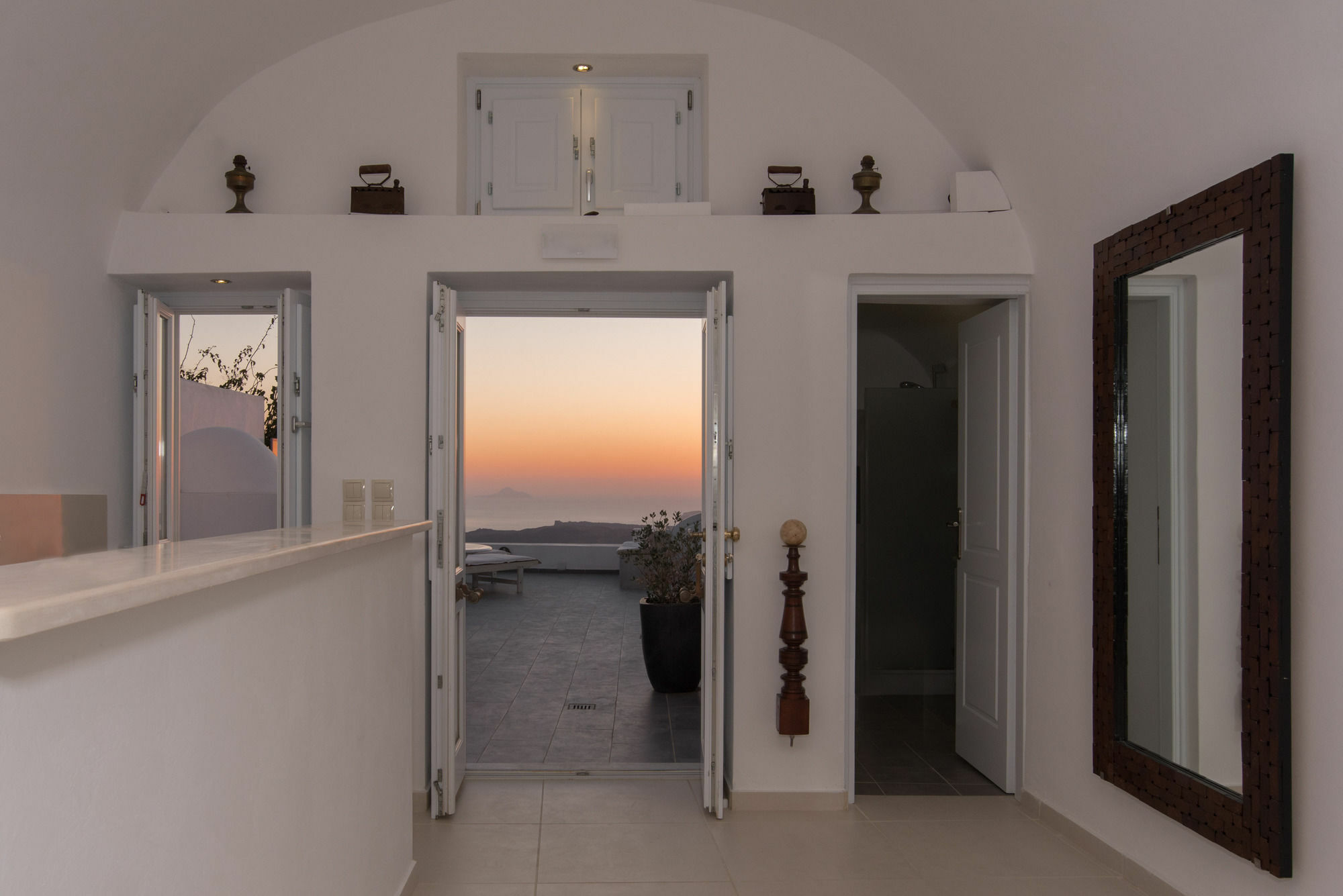 Vila Karpimo Horizon - Caldera View With Private Hot Tub Firostefani Exteriér fotografie
